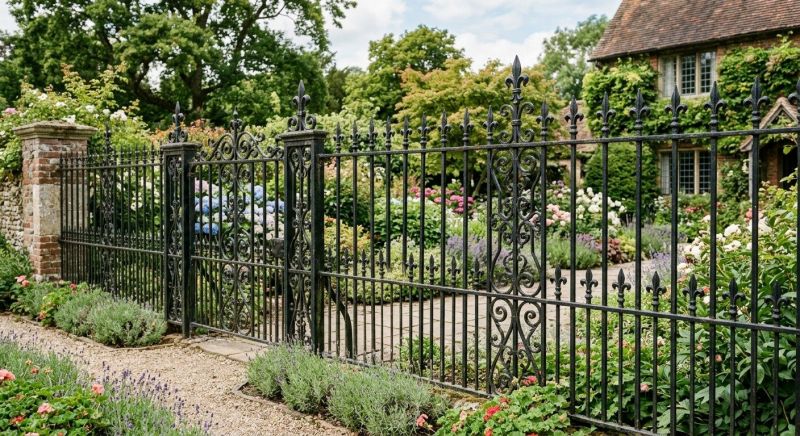 Iron Fence Construction in Alpharetta, GA